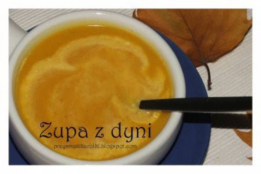 Zupa z dyni