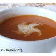 Zupa-krem z soczewicy