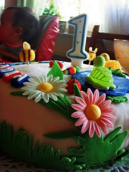 Archiwalne torty urodzinowe Hani - specjalnie dla Marzenki :)