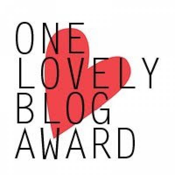 ONE LOVELY BLOG AWARD Dziękuję za wyróżnienie!!!