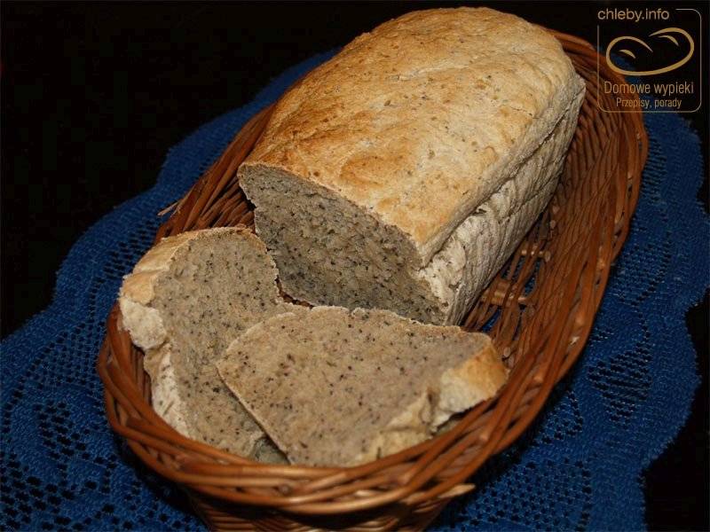 Szybki chleb lekko razowy