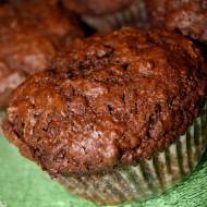 Muffinki czekoladowe z nutellą