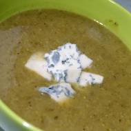 Zupa zielona z serem