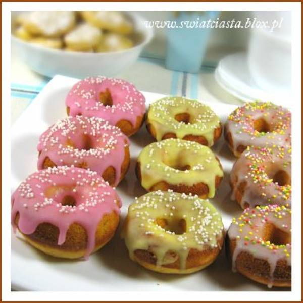 Donuts pieczone w piekarniku