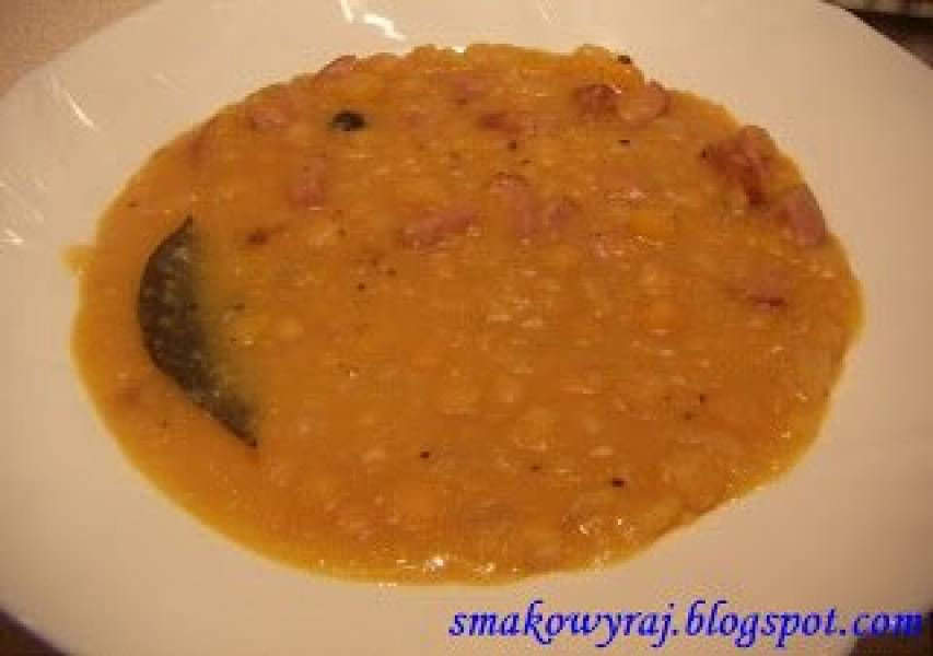 Kosmiczna zupa, czyli Grochówka mojej mamy :)