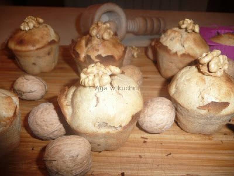 Muffinki z masłem orzechowym