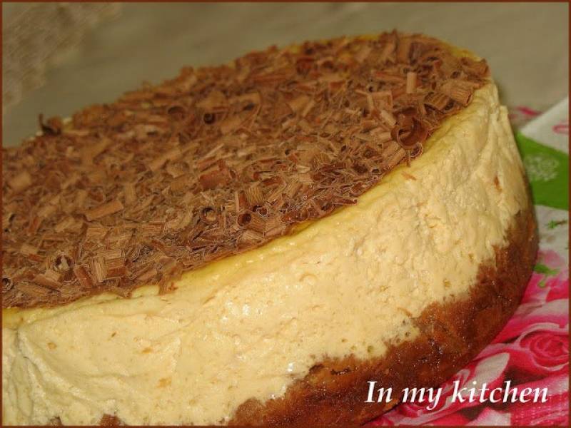 Irish Cream cheesecake (sernik z Bailey's)