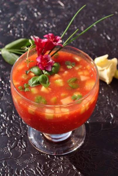 Gazpacho (pomidorowy chłodnik)