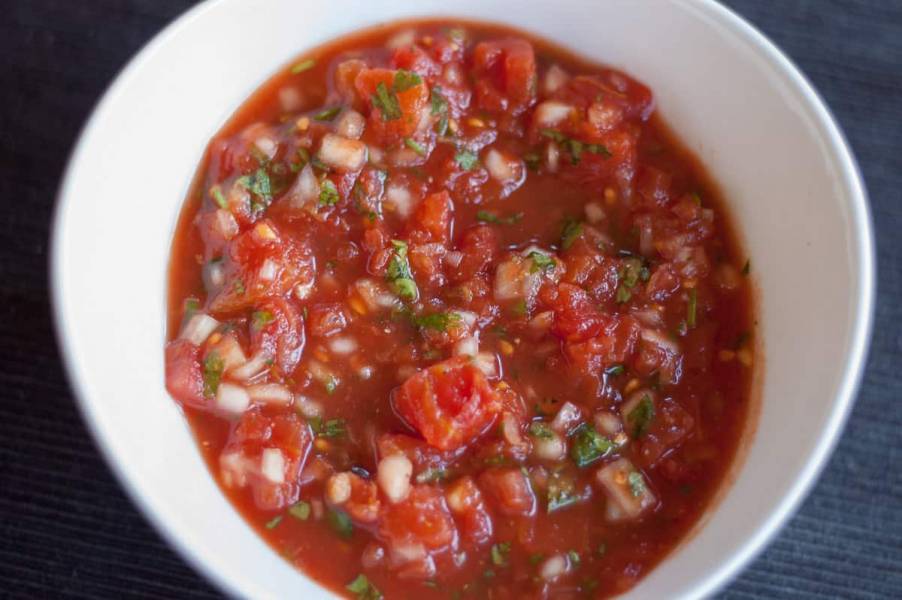 Salsa pomidorowa – łagodna
