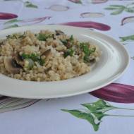 Kasza pęczak a'la risotto