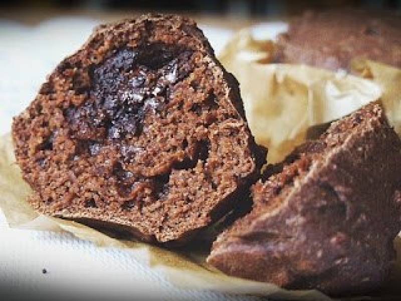 Muffinki czekoladowo-migdałowe