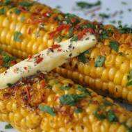 Podrasowana grillowana kukurydza
