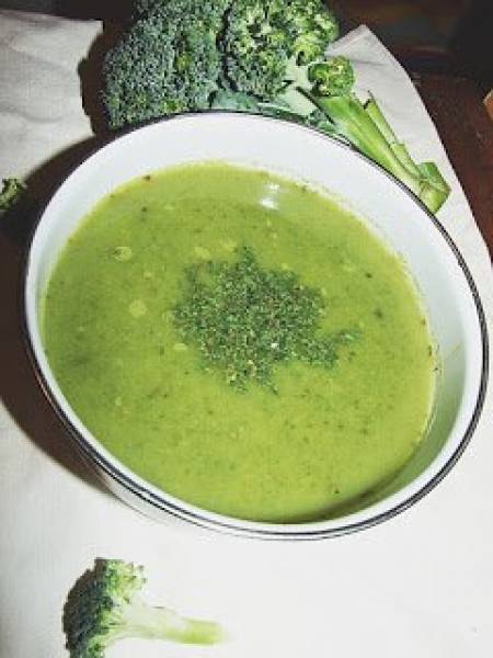 Zupa krem brokułowo-imbirowy