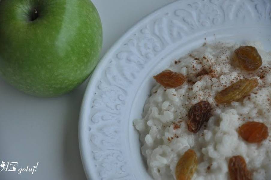 Risotto golden delicious na słodko