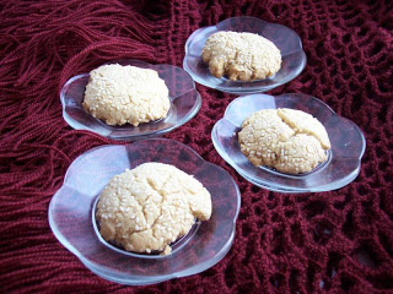 Sezamowe ciasteczka z tahini