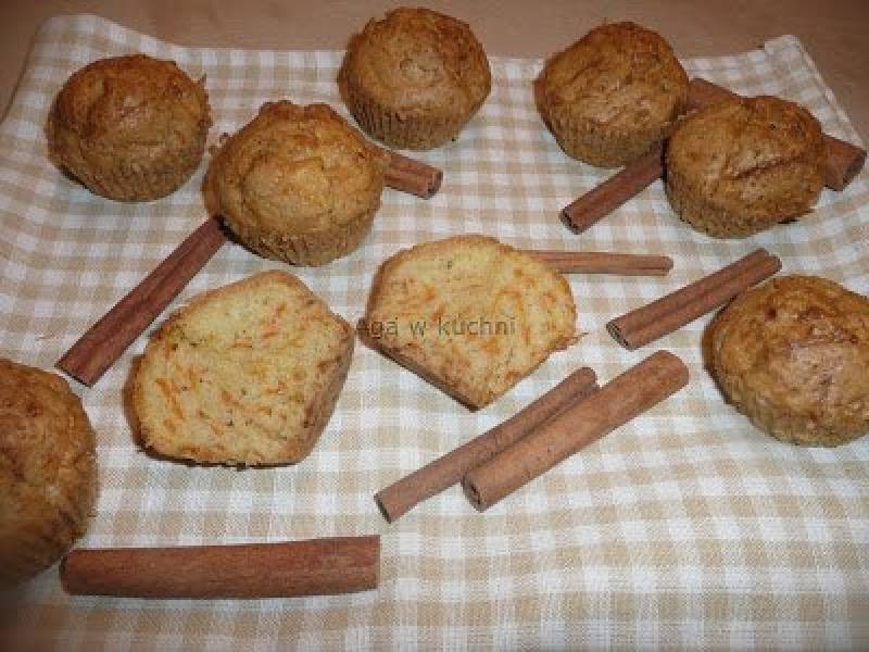 Marchewkowe muffinki