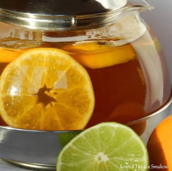 Herbata mandarynkowo-limonkowa (na zdrowie!)