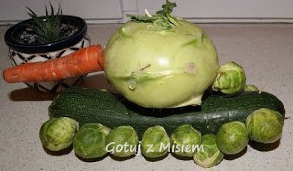 Smażony czołg, czyli warzywa z patelni