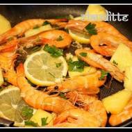 Sole With Tropical Tiger Prawns