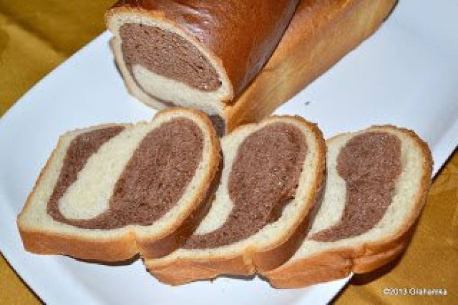 Biało-brązowy chleb na Tang Zhongu