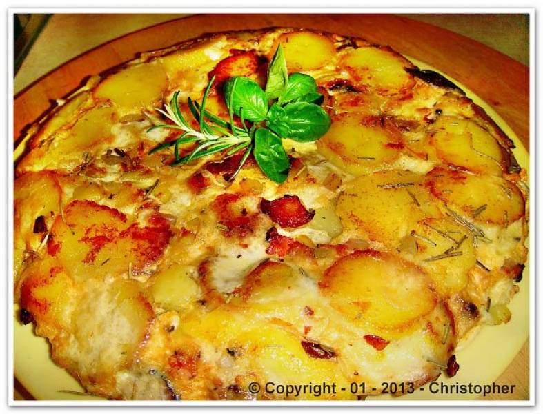 Tortilla de patatas – omlet hiszpański w wersji Christophera.