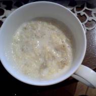 Zupa mleczna z żytnimi kluskami