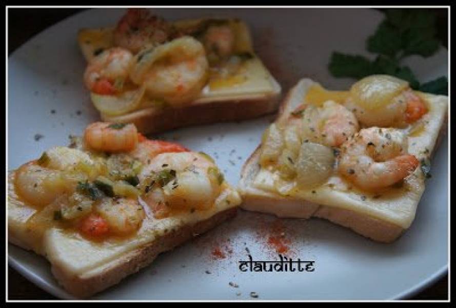 Shrimp toast.