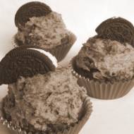 Muffinki Oreo z kremem (cupcake Oreo)