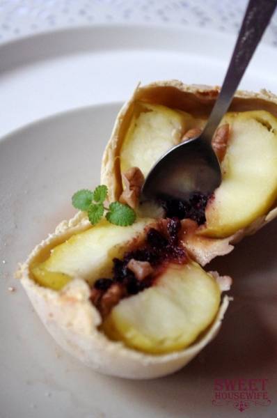 Rombosse - pieczone jabłko w cieście