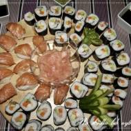 Sushi maki i nigiri