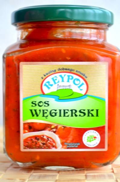 Placki z węgierskim sosem warzywnym Reypol -Test