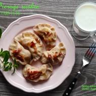 Pierogi ruskie pelnoziarniste z majerankiem