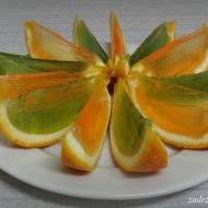 Galaretka w pomarańczach