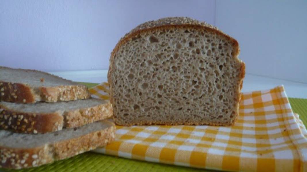Chleb nocny pszenno-żytni na zakwasie