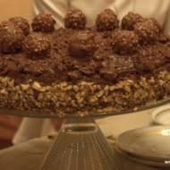 Tort o smaku Ferrero Rocher