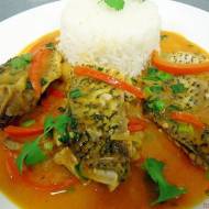 Filet barramundi w sosie curry