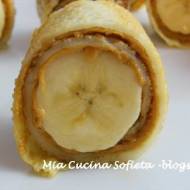 Naleśnikowo-bananowe finger food