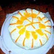 Tort pomarańczowo - marchewkowy
