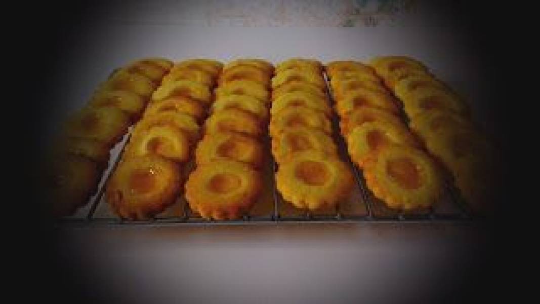 Kruche ciasteczka z lemon curd... miłość do cytryny :)