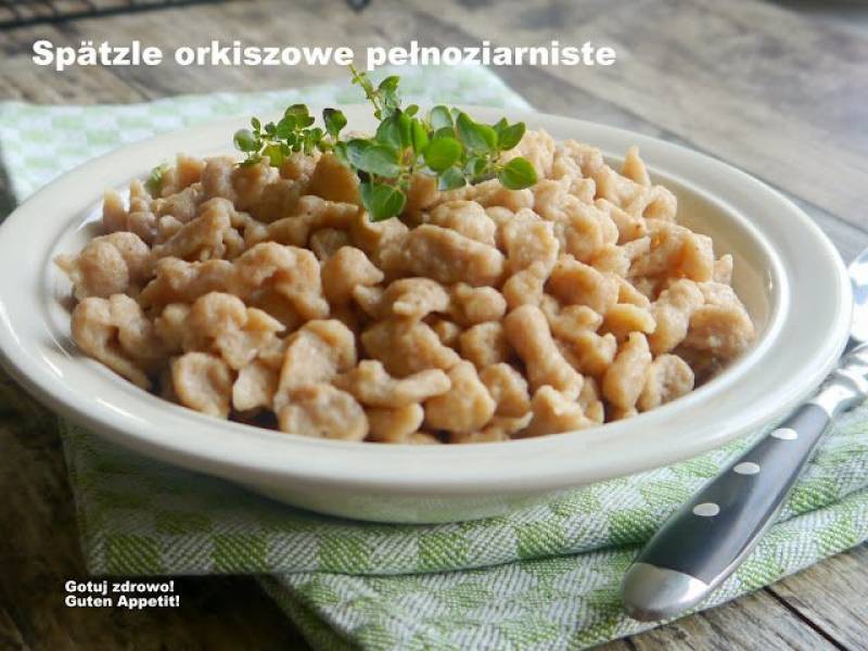 Spätzle orkiszowe pełnoziarniste