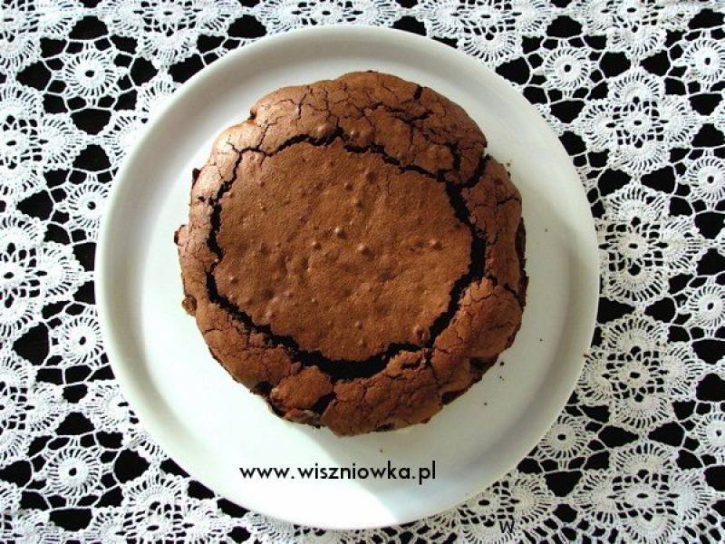 Ciasto mocno czekoladowe z migdałami, czyli „Torta Caprese”