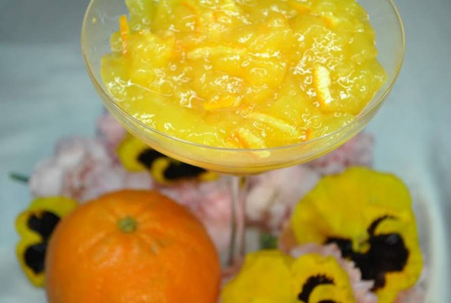 Konfitura z pomarańczy i imbiru