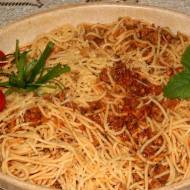 Łopatkowe spaghetti wg Buni