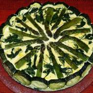 Zielony tort warzywny
