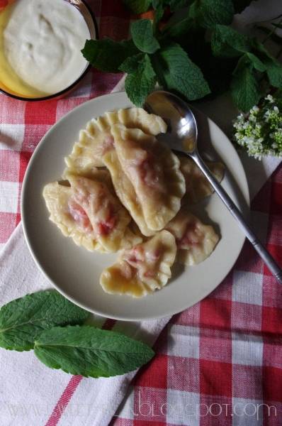 Pierogi z truskawkami + mrożenie