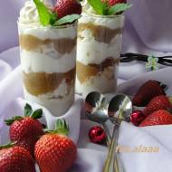 Eton mess z rabarbarem