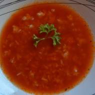 Zupa pomidorowa.