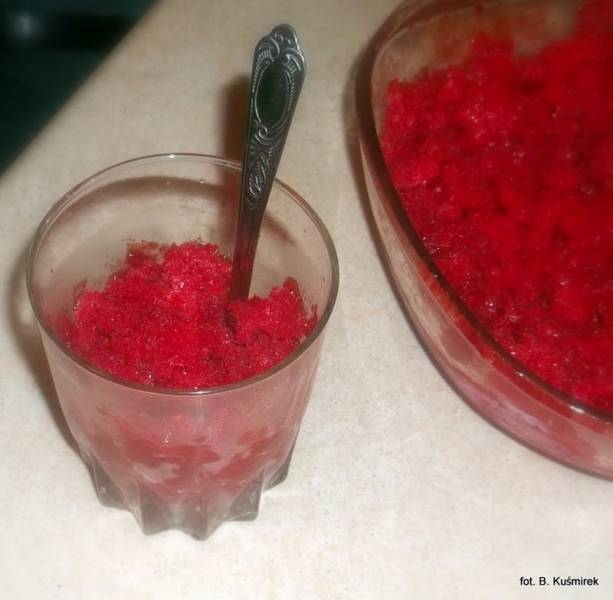 Granita truskawkowa