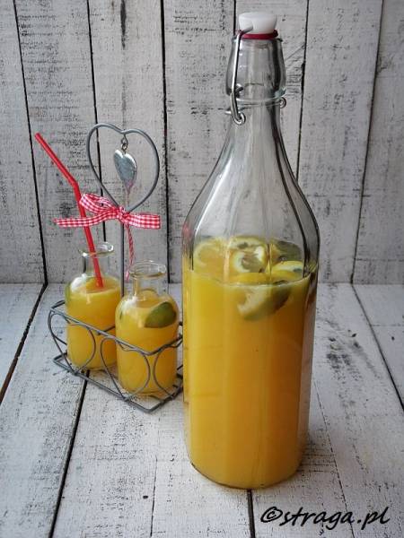 Lemoniada bez cukru pomarańczowo-cytrynowa