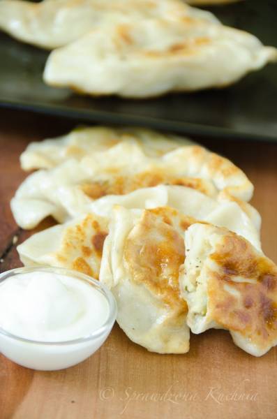 Ruskie pierogi z majerankiem